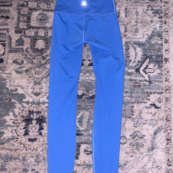 Size 2 Lululemon Wunder Under High Rise Tight 28” Blue Nile - Picture 4 of 5